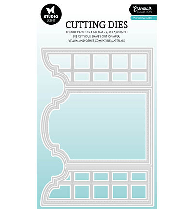 Window folding cardshape Essentials nr. 1073