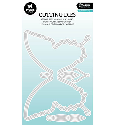 Butterfly cardshape Essentials nr. 1074
