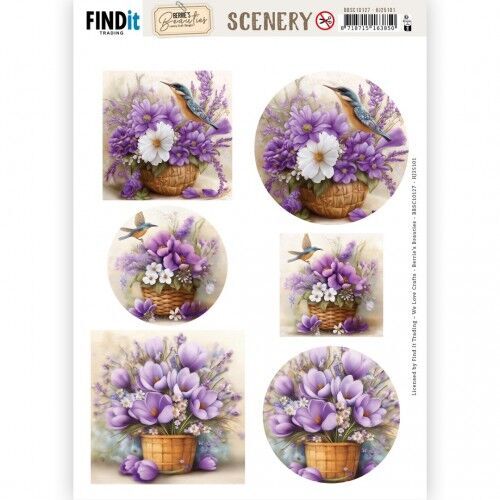 Scenery Push out - Berries Beauties - First Blossoms (Gratis vel HJ251)