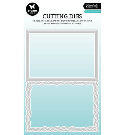 Torn Edge Cardshape rectangle Essentials nr. 1085