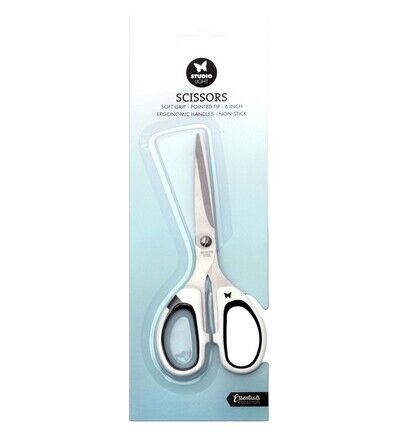 Scissors Soft grip, pointed tip, Essentials Tools nr. 02