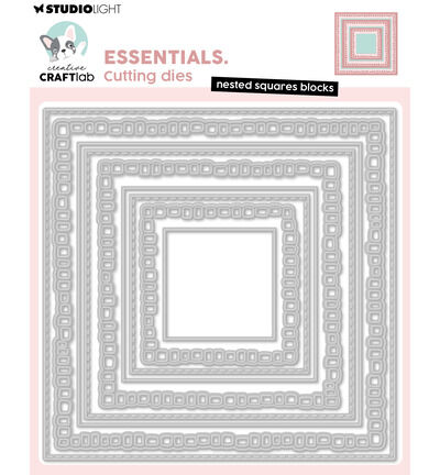 Nested squares blocks Essentials nr. 1081