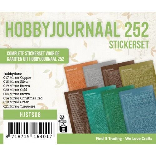 Stickerset Hobbyjournaal 252
