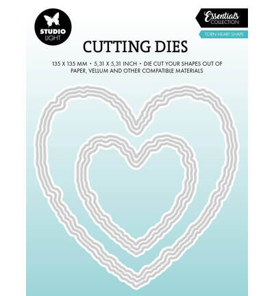 Torn Edge Heart shape Essentials nr. 1100