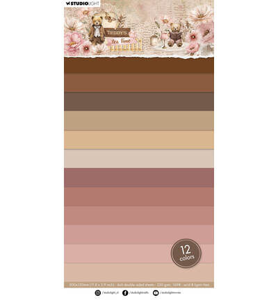 12 colors Teddy's Tea Time nr. 423