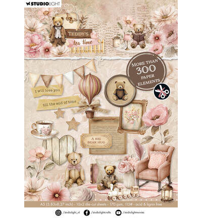More than 300 elements Teddy's Tea Time nr. 421