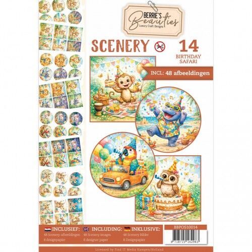Push-Out Book Scenery 14