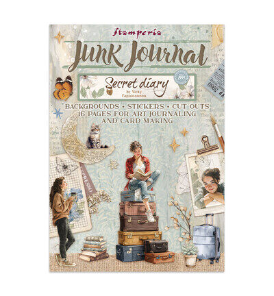 Stickers, cut-outs, backgrounds Secret Diary