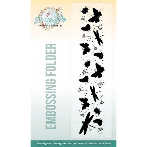 Embossing Folder - Berrie's Beauties - Dragonflies
