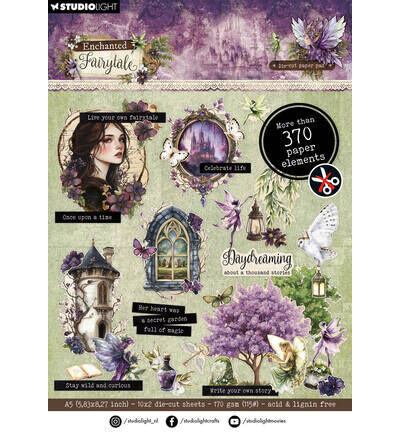 Die-cut elements Enchanted Fairytale nr. 466