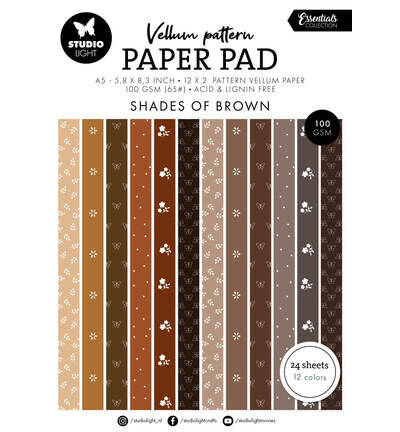 Spring brown print Essentials nr. 451