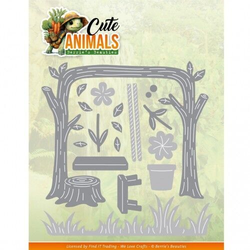 Dies - Berries Beauties - Cute Animals - Park Scene