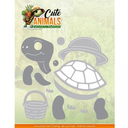 Dies - Berries Beauties - Cute Animals - Turtle