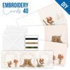 Stitch and Do Cards 40 - Christmas Squirrel
