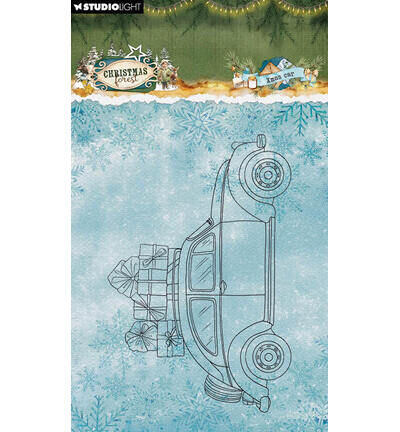 StudioLight Clear Stamps – Xmas Car Christmas Forest nr. 952