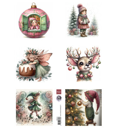 Knipvel A4 – Fairybells – Enchanted Christmas