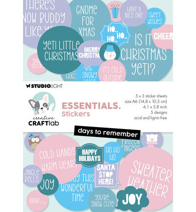 CCL Stickerblok – Days to Remember Essentials nr. 83