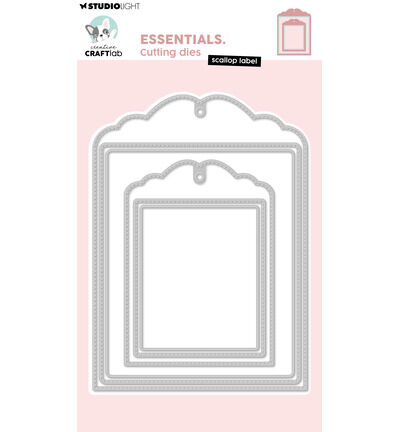 CCL Stansmallen – Scallop Label Essentials nr. 1119