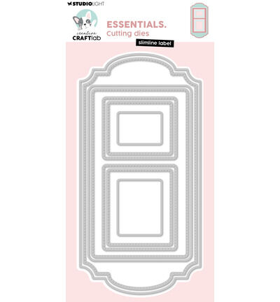 CCL Stansmallen – Slimline Label Essentials nr. 1118