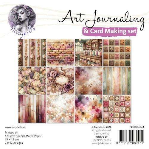 # Art Journaling & Card Making Backgrounds Set Vintage muizen # uitlevering start 9 juli #