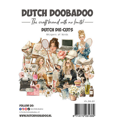 Die-Cuts - Whispers of Words - 50st