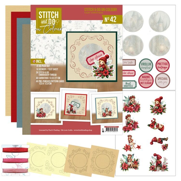 Stitch and do on Colour 42 - Fairy Christmas