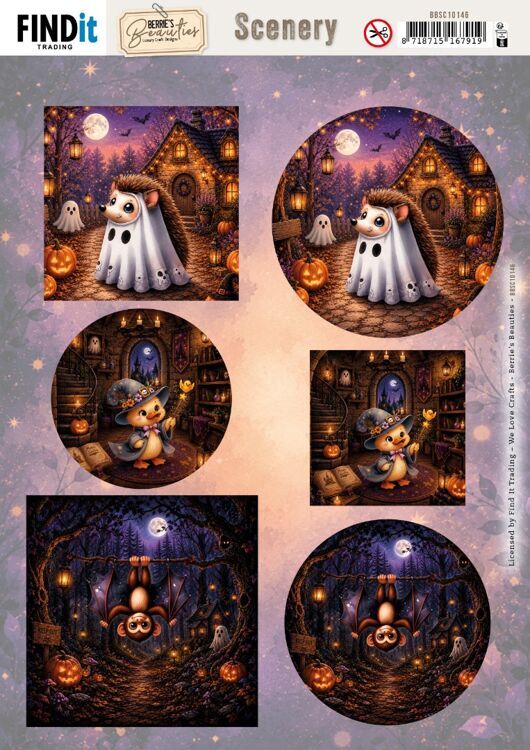 Scenery Push Out - Find It Collection - Little Boo Friends