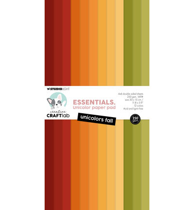 CCL Eenkleurig Papierblok – Unicolors Fall Essentials nr. 506