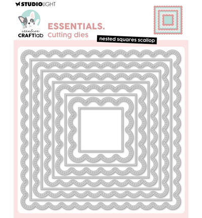 CCL Stansmallen – Nested Squares Scallop Essentials nr. 1126