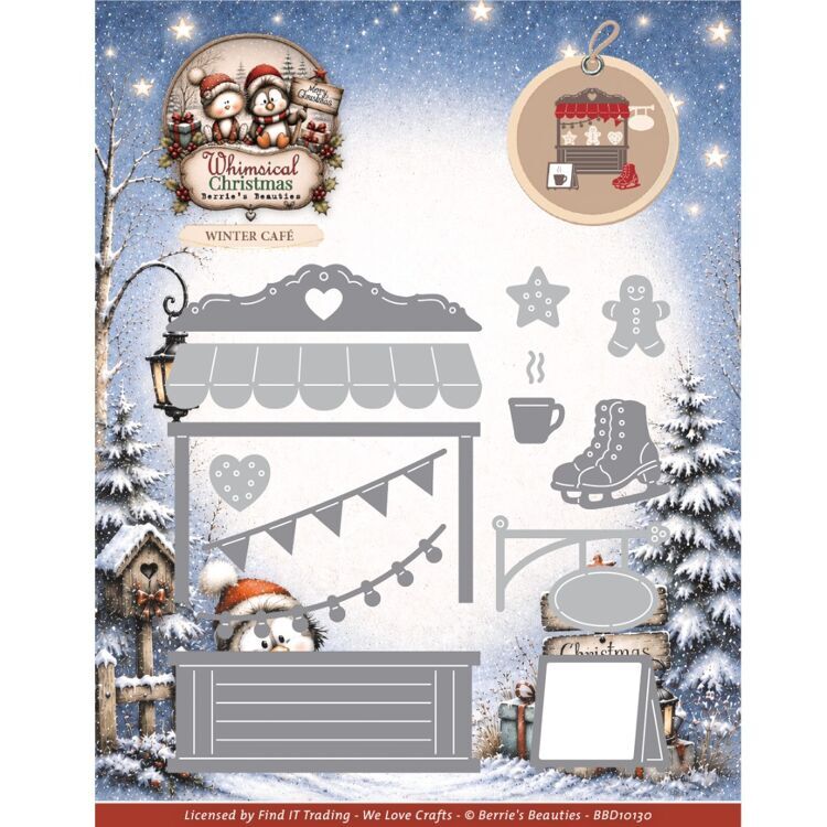 Dies - Berries Beauties - Whimsical Christmas - Winter Café