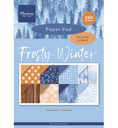 Papierblok – Frosty Winter A4