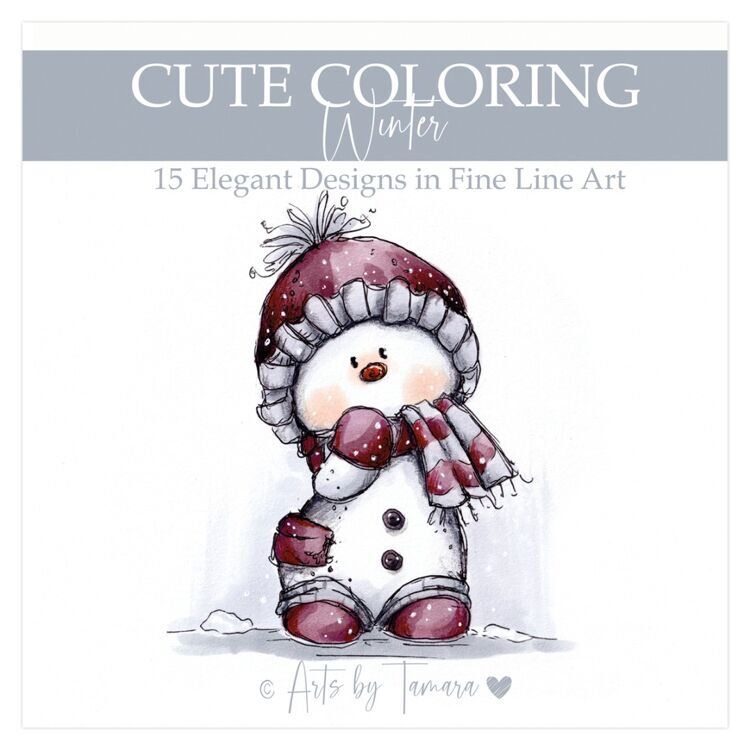 Arts by Tamara - Cute Coloring - Winter