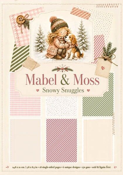 Mabel and Moss Paperpack - Snowy Snuggles