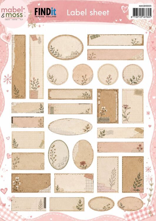 Mabel and Moss Sentiment Sheet - Winter Wishes