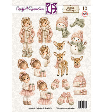 3D Doordrukvel - Sugar Cottage 10