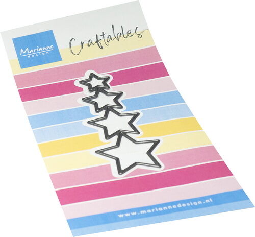 # Craftables stencil Mini's - stars