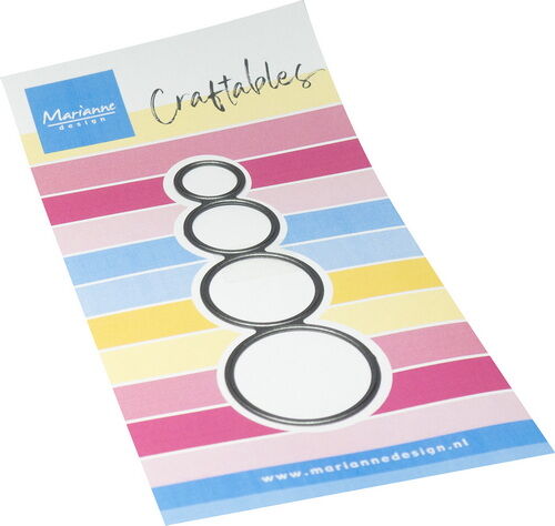 # Craftables stencil Mini's - circles