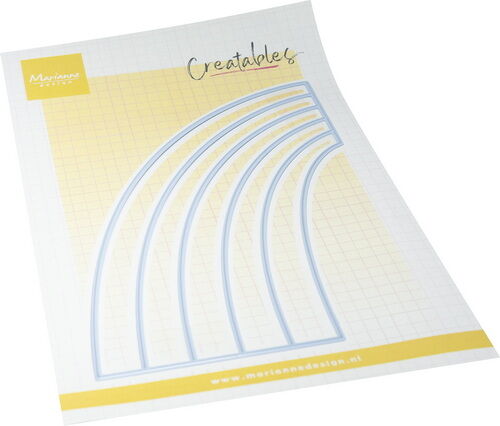 # Creatables stencil Rainbow beam