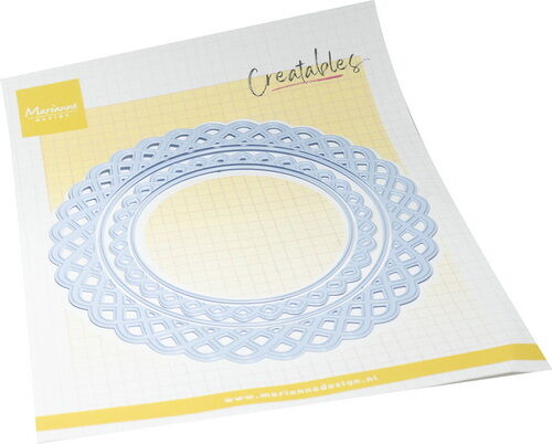 # Creatables stencil Spiral circle
