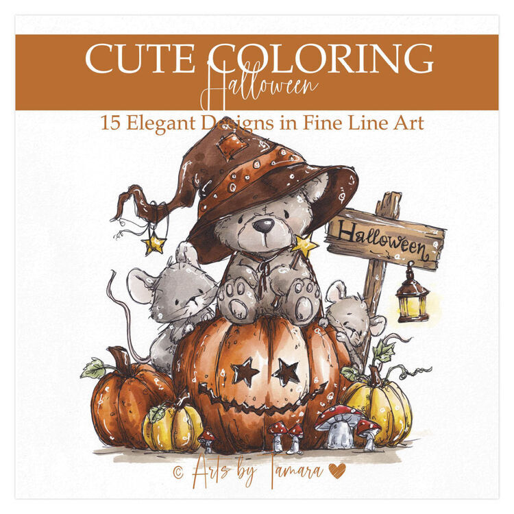 Arts by Tamara - Cute Coloring Halloween