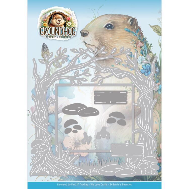 Dies - Berries Beauties - Groundhog - Groundhog Frame