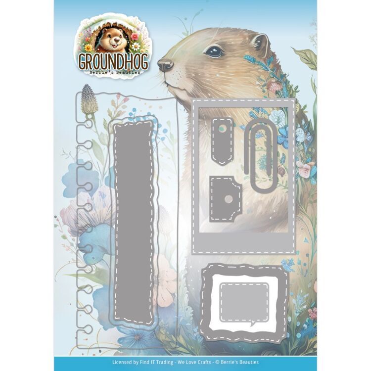 Dies - Berries Beauties - Groundhog - Groundhog Notebook